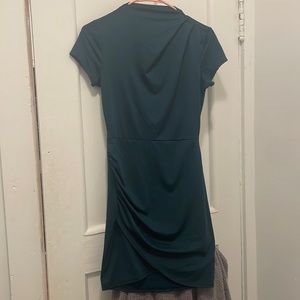 Emerald green dress